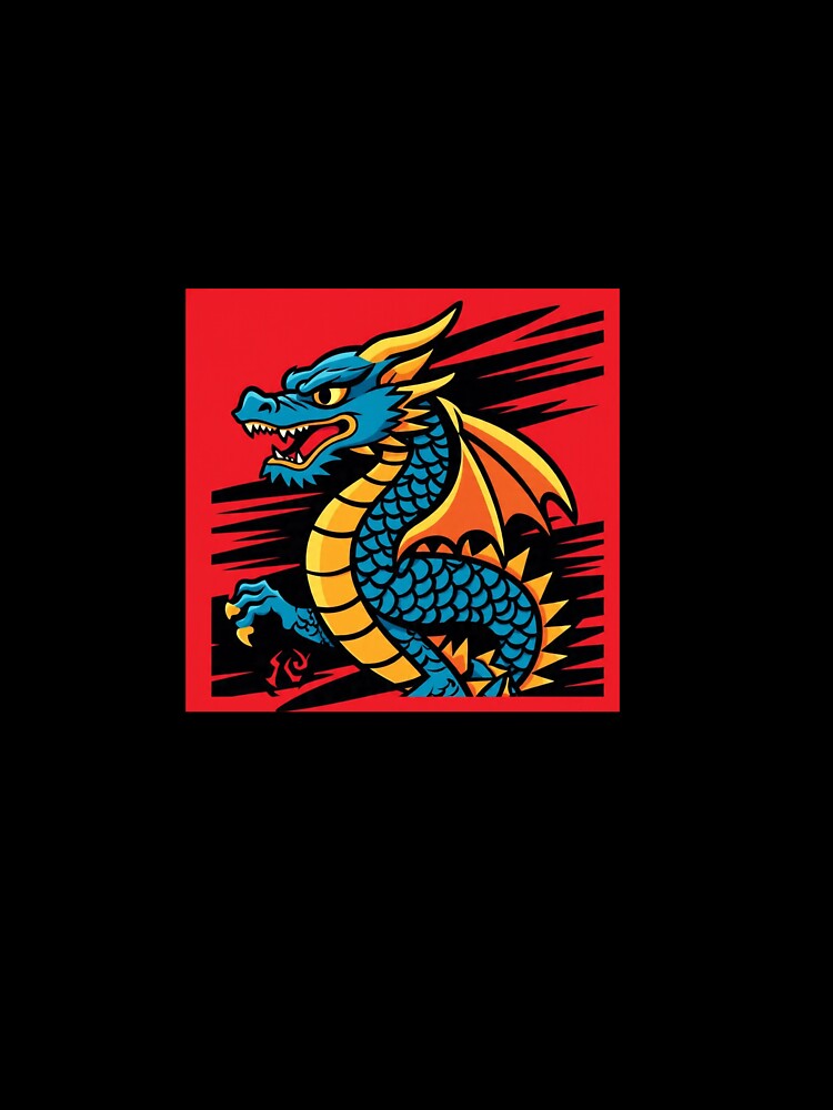 Red Dragon by HardLion Unisex , , , Long Sleeve Tee