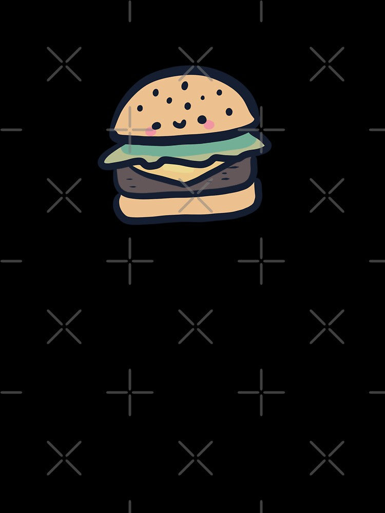 Cheeseburger illustration by Artofmayara Unisex , , , Long Sleeve Tee