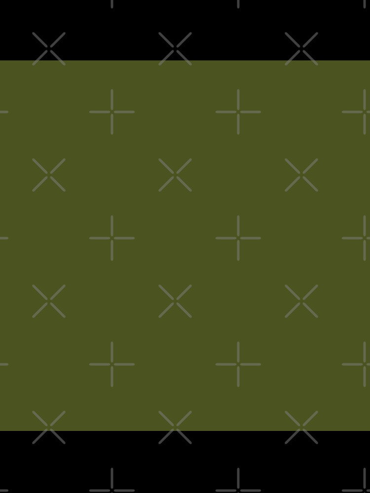 PLAIN|SOLID ARMY GREEN by ozcushions Unisex , , , Long Sleeve Tee