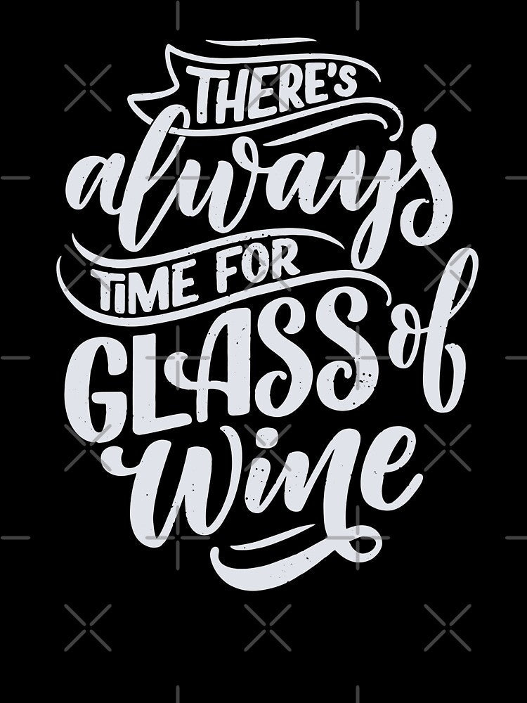 Wine Time by csaron92 Unisex , , , Long Sleeve Tee