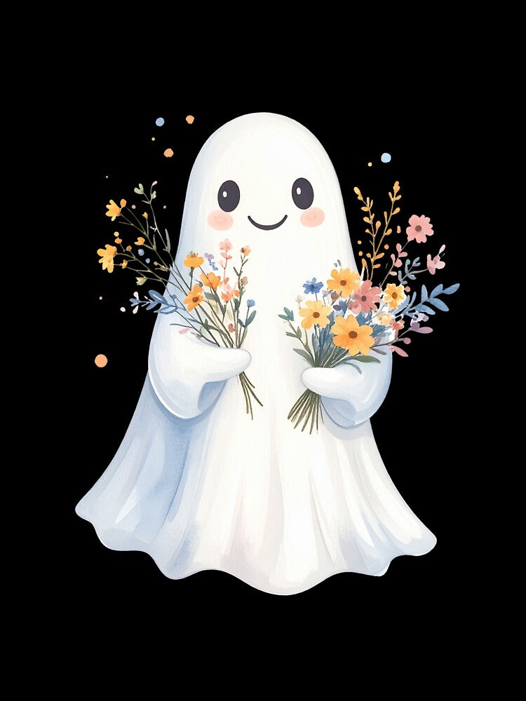 Cute Halloween Ghost by UAcomix