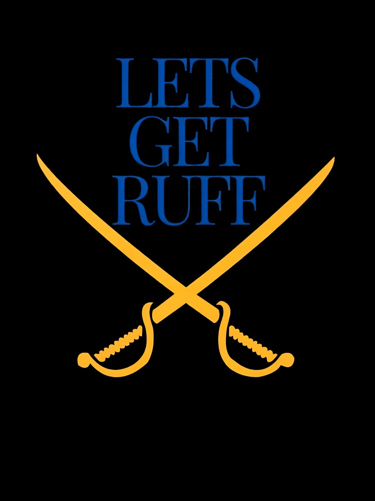 Let's Get Ruff Sword Design by HUTEND Unisex , , , Long Sleeve Tee