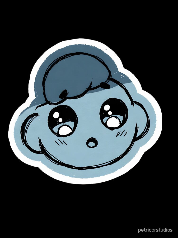 Meet the sad cloud :( by petricorstudios
