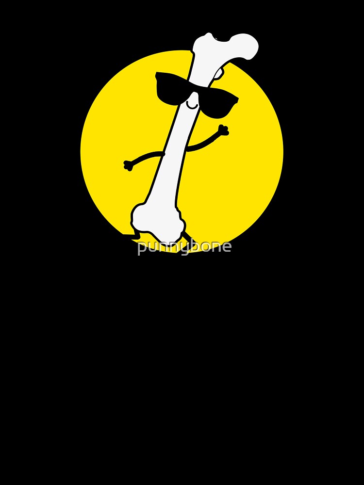 Saturday Night Femur Cute Bone Pun by punnybone Unisex , , , Long Sleeve Tee