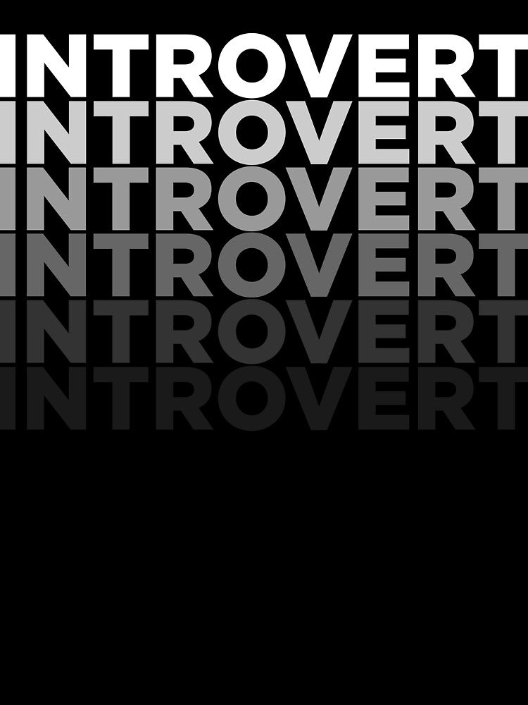 Introvert by Raizenyzer10 Unisex , , , Long Sleeve Tee