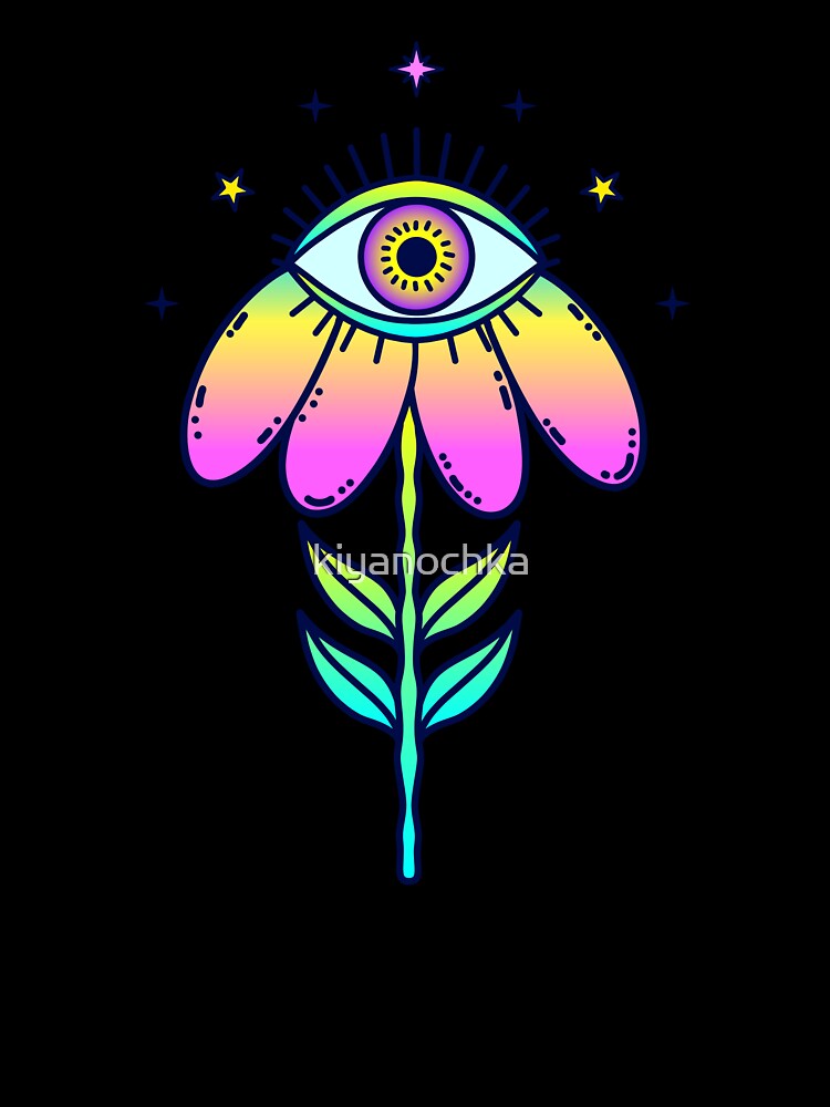 Flower with eye by kiyanochka
