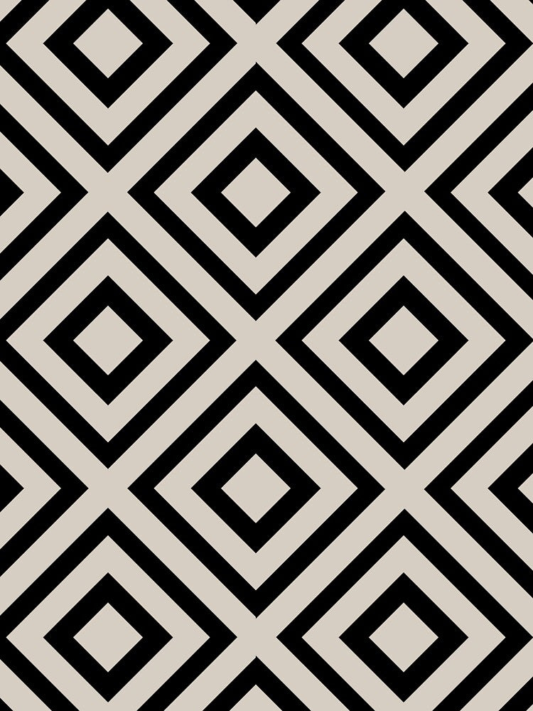 Black and Tan Tessellation Line Pattern 40 Squares Coordinates w/ Dutch Boy 2022 Popular Color Warmed Silver 440-1DB - Colour Trends - Hue by ColorOfTheYears