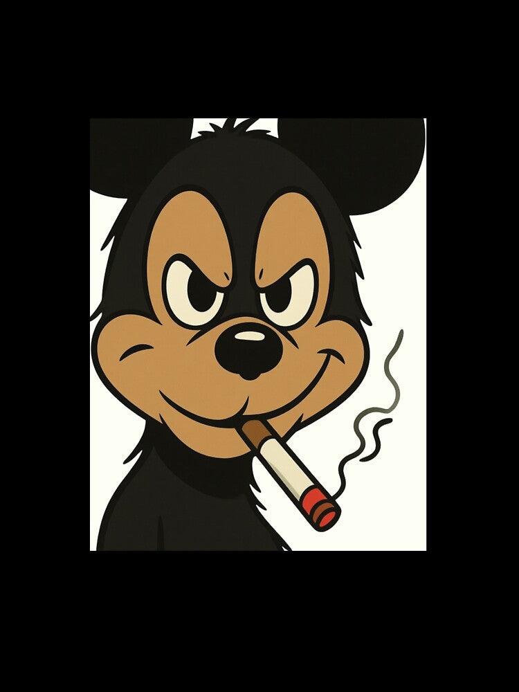 Retro Rebel Mouse Cartoon Aesthetic by Anime Xbox Unisex , , , Long Sleeve Tee