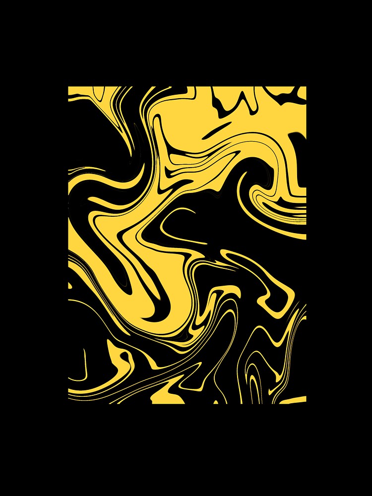 Black&yellow by Tessaisdrawing Unisex , , , Long Sleeve Tee