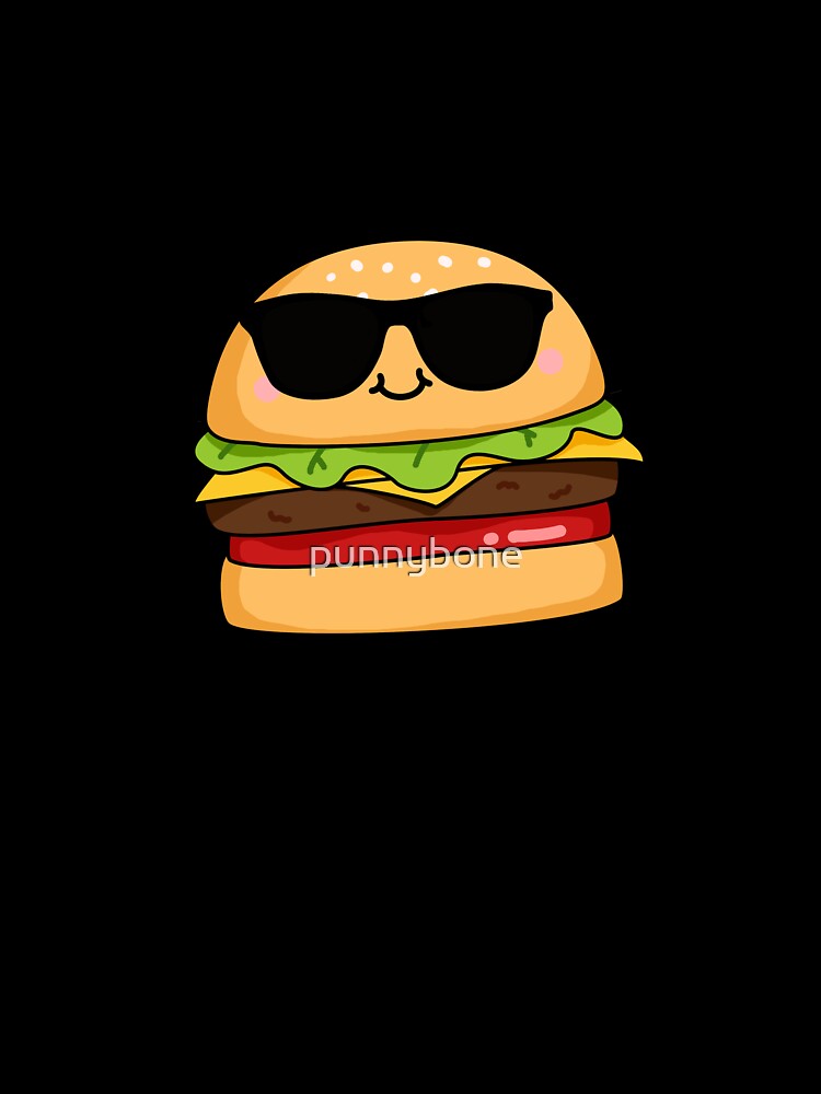 Been There Bun That Funny Burger Puns by punnybone Unisex , , , Long Sleeve Tee