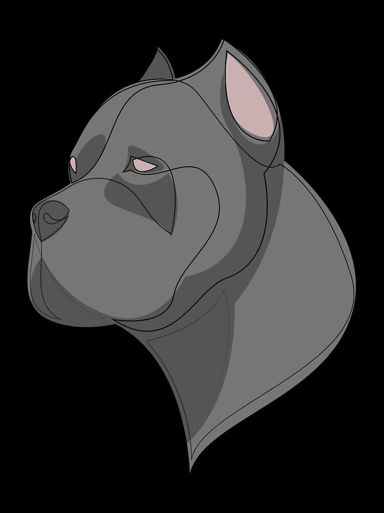 Cane Corso - continuous line by addillum