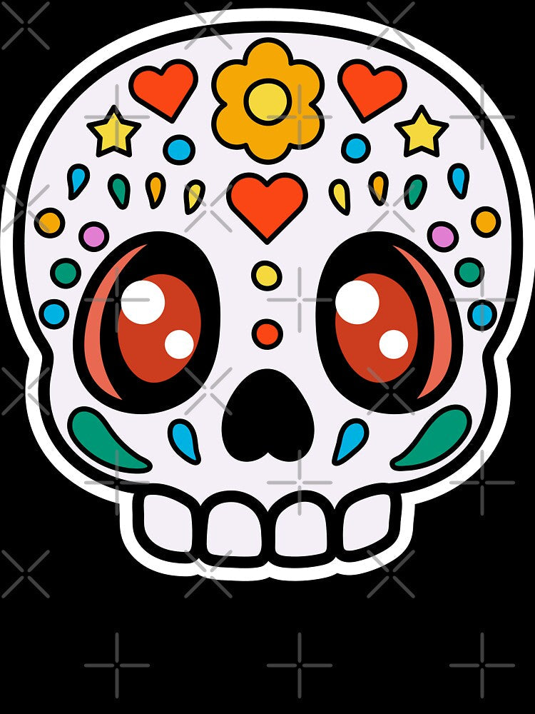 Lavera Catrina Kawaii by Raymi03 Unisex , , , Long Sleeve Tee