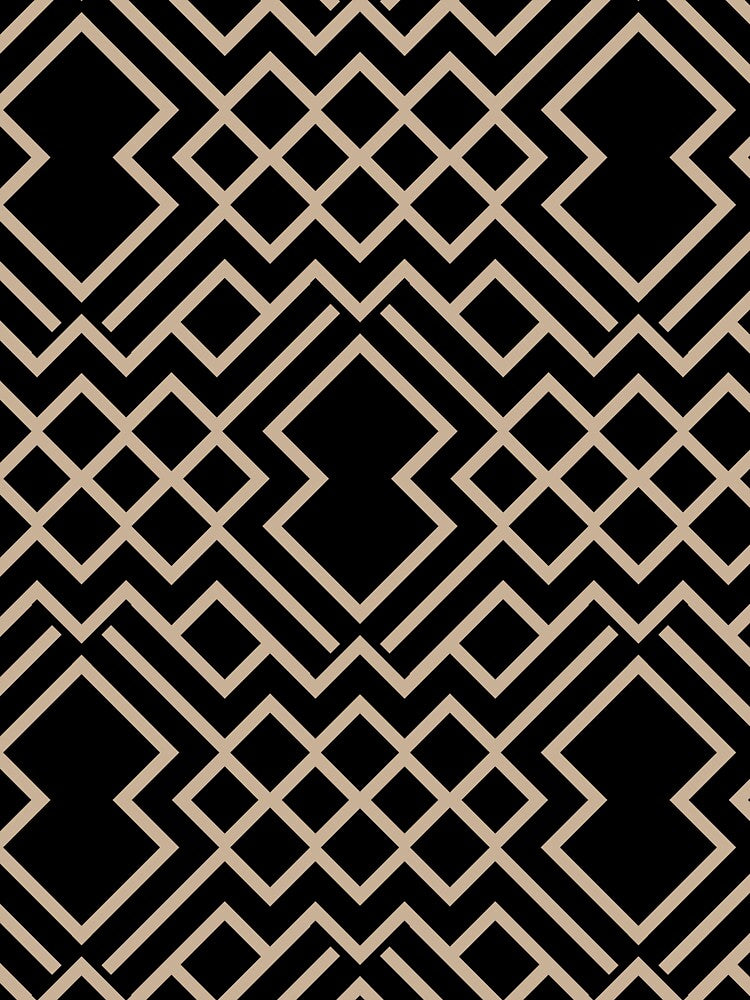 Brown and Black Modern Geometric Shape Pattern 2022 Color Trends Behr Basswood MQ2-46 - Trending Colours by ColorOfTheYears