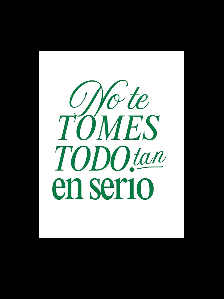 Don't take EVERYTHING so seriously by Nebula´s Studio Unisex , , , Long Sleeve Tee