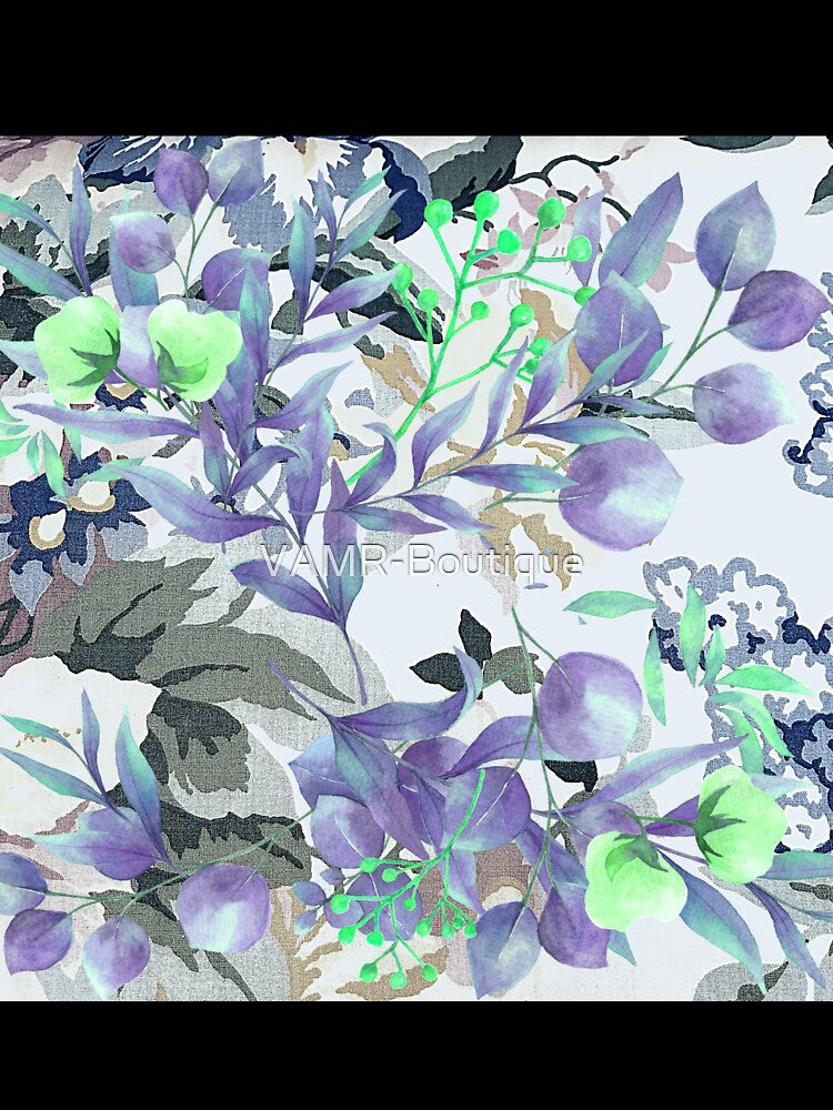 Cotton flowers by VAMR-Boutique Unisex , , , Long Sleeve Tee