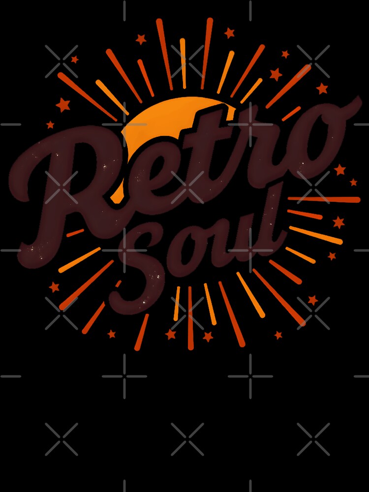 Retro Soul Vintage Sunset Design by Everywhere Prints Unisex , , , Long Sleeve Tee
