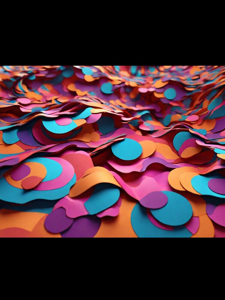 Abstract Artistry with Psychedelic Circles and Polygons by Zaramodo