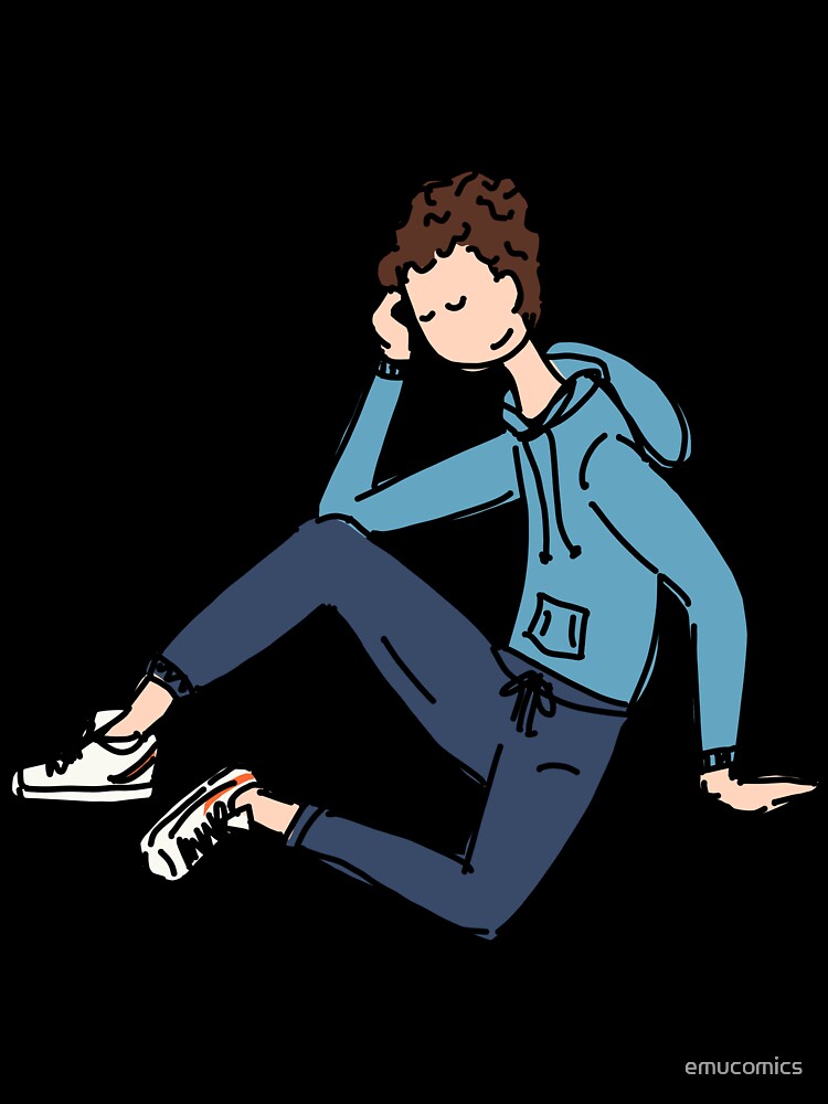 the boyfriend series - a boy and a by emucomics Unisex , , , Long Sleeve Tee