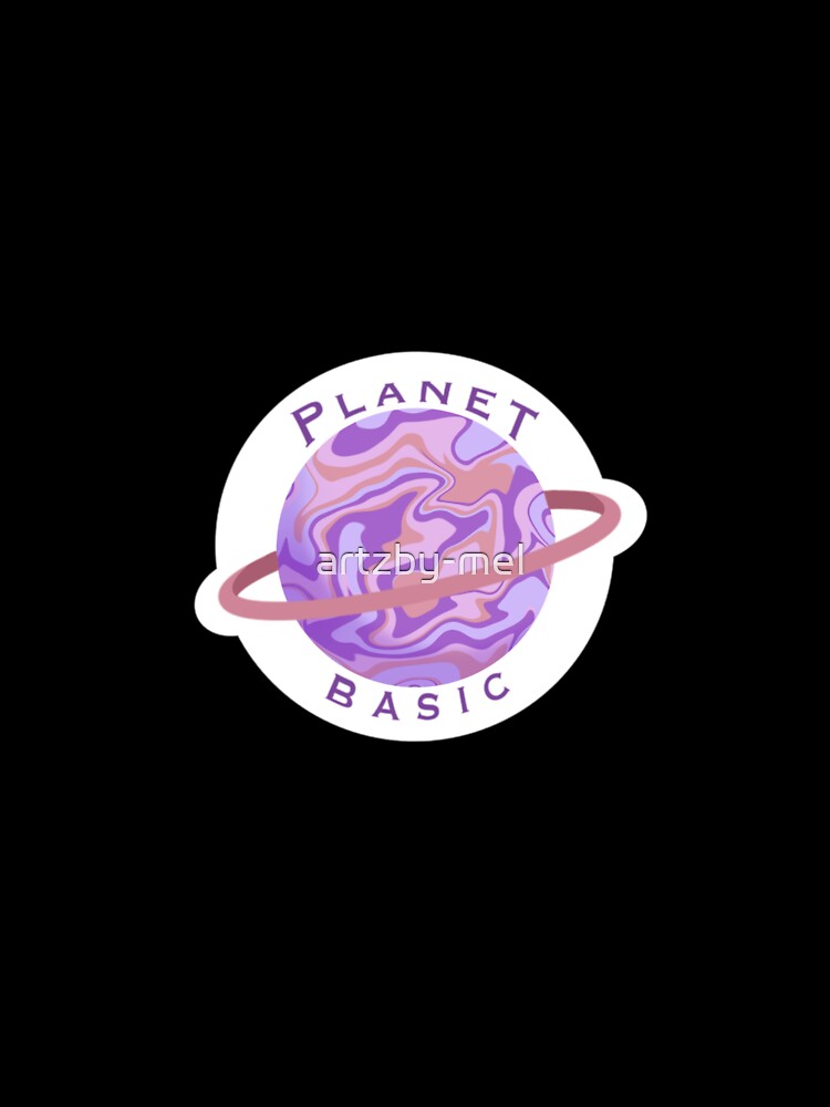 Planet basic (3) by artzby-mel Unisex , , , Long Sleeve Tee