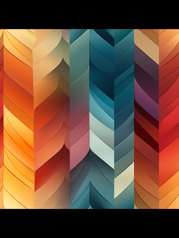 Modern Geometry Elegance: Overlapping Patterns by cozycrafts3