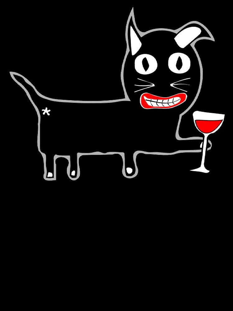 Cat Mother Wine Lover by AthleticWolves