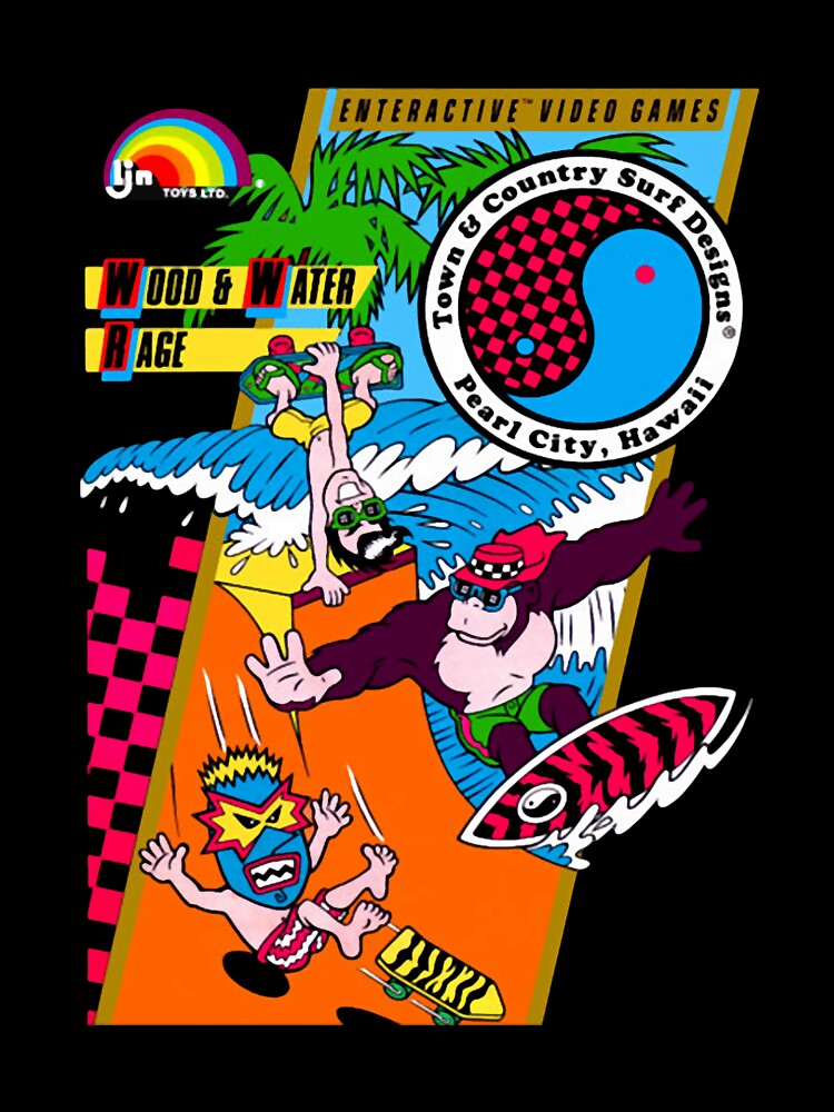 Town & Country Surf Designs Wood & Water Rage by SonoBoberArt