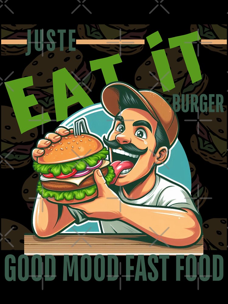 Just eat it : good mood fast food by Peerless-Prime Unisex , , , Long Sleeve Tee