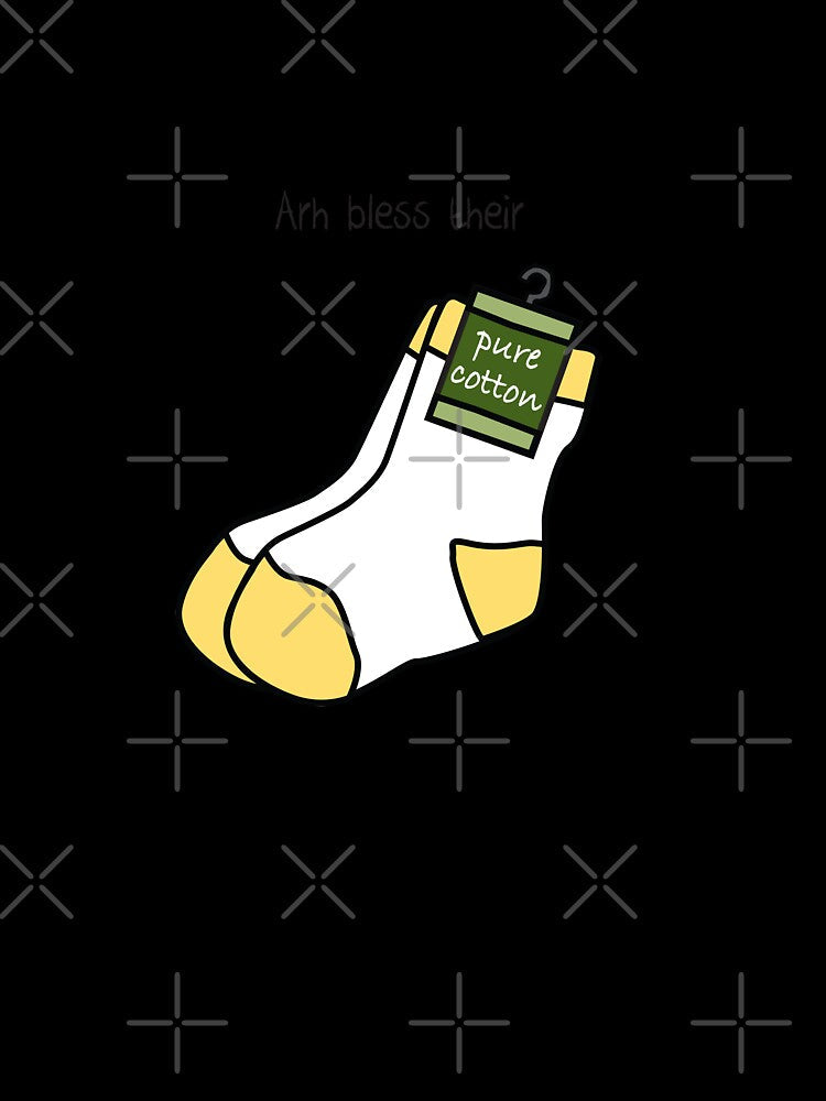 Arh bless their cotton socks by DanandDee Unisex , , , Long Sleeve Tee