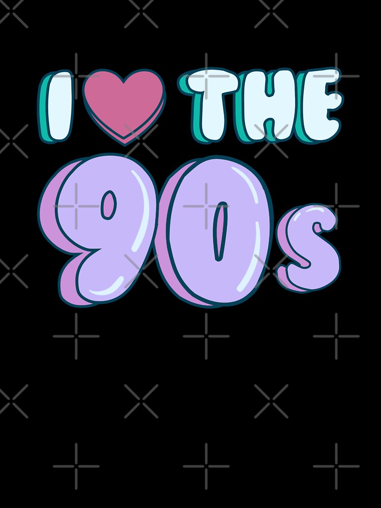 I Love The 90s by Binod Kashyap Unisex , , , Long Sleeve Tee