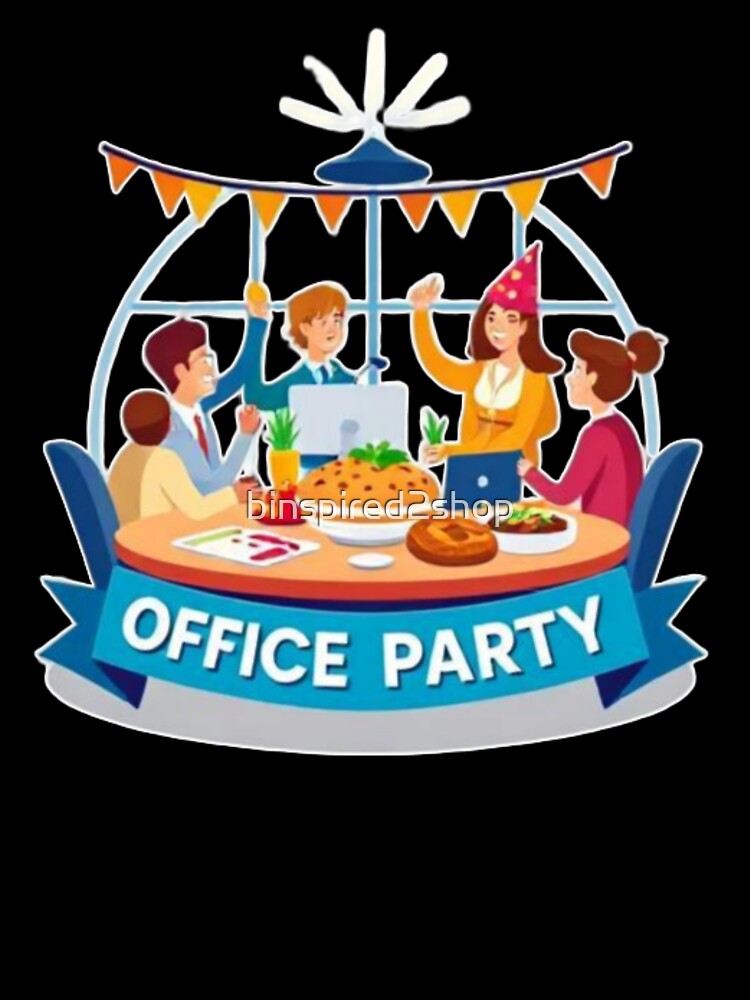 The Office Party - Potluck by binspired2shop Unisex , , , Long Sleeve Tee