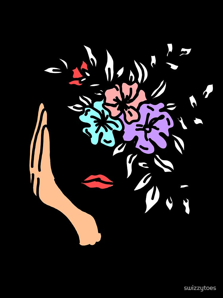 Floral Lady by swizzytoes