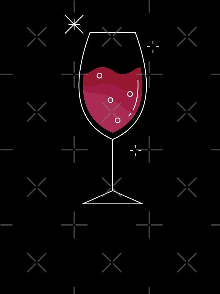 Wine Is My Valentine by kayodeDesign Unisex , , , Long Sleeve Tee