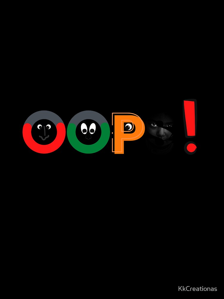 Oops! by KkCreationas Unisex , , , Long Sleeve Tee