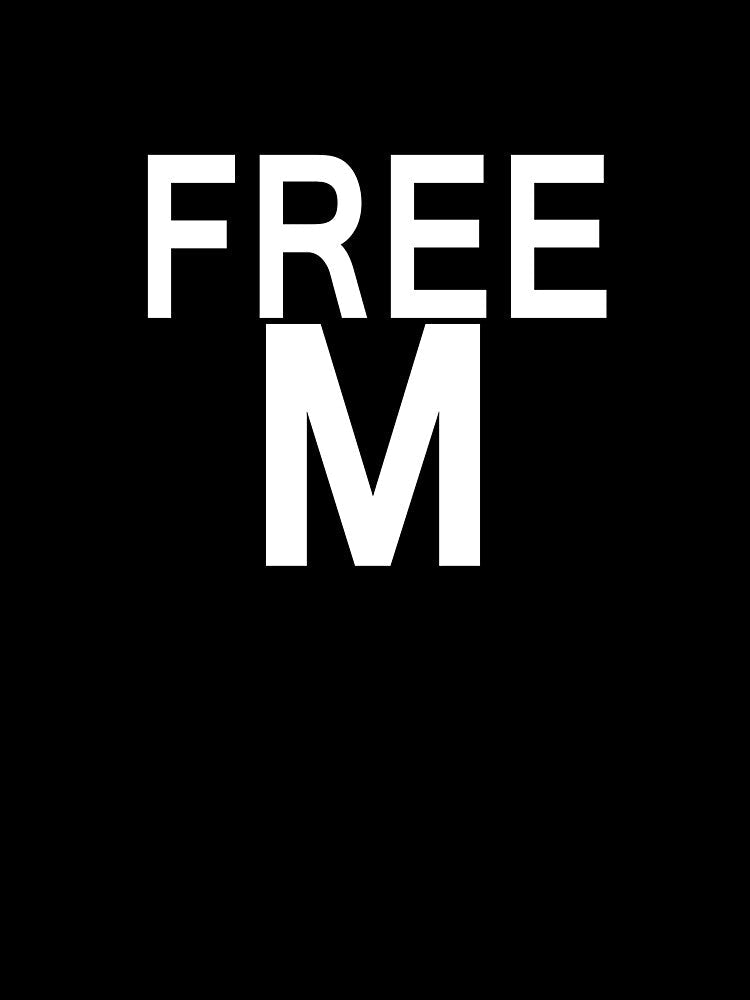 Free M by ComradeConan Unisex , , , Long Sleeve Tee