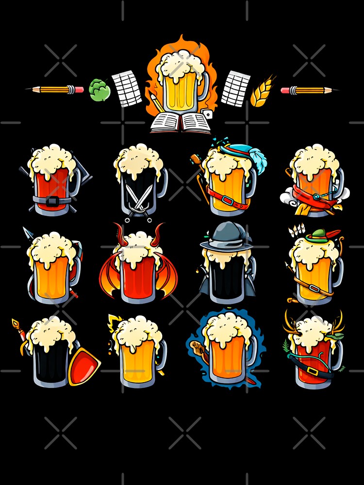 rpg beer by El Hermano Gym Unisex , , , Long Sleeve Tee