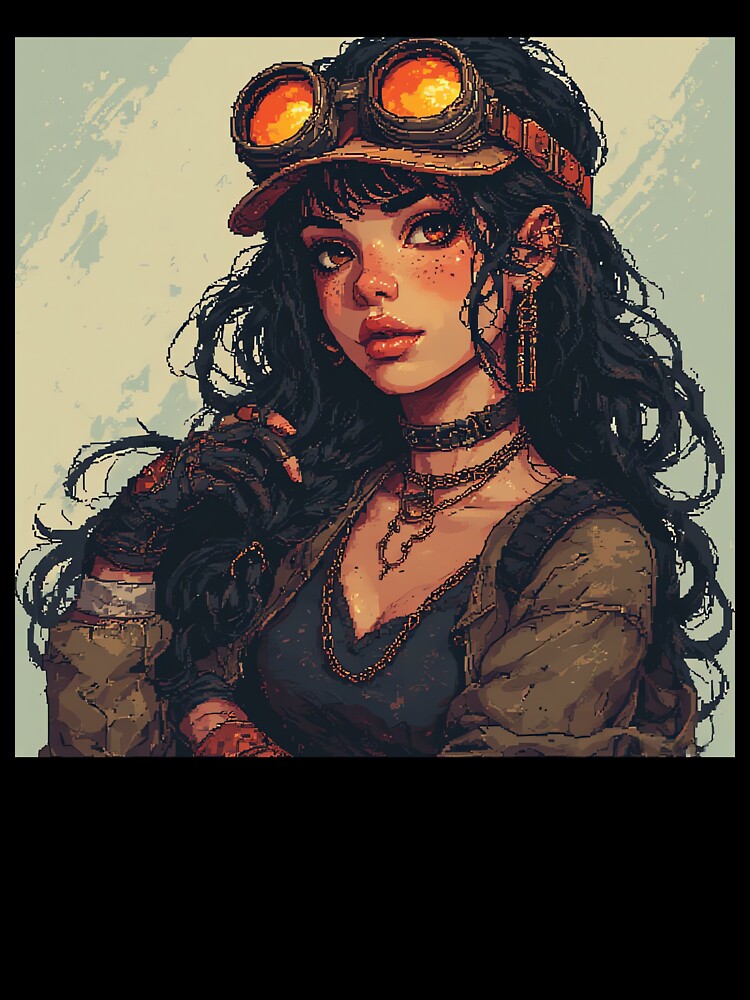 Retro Beautiful Girl by pexoboy