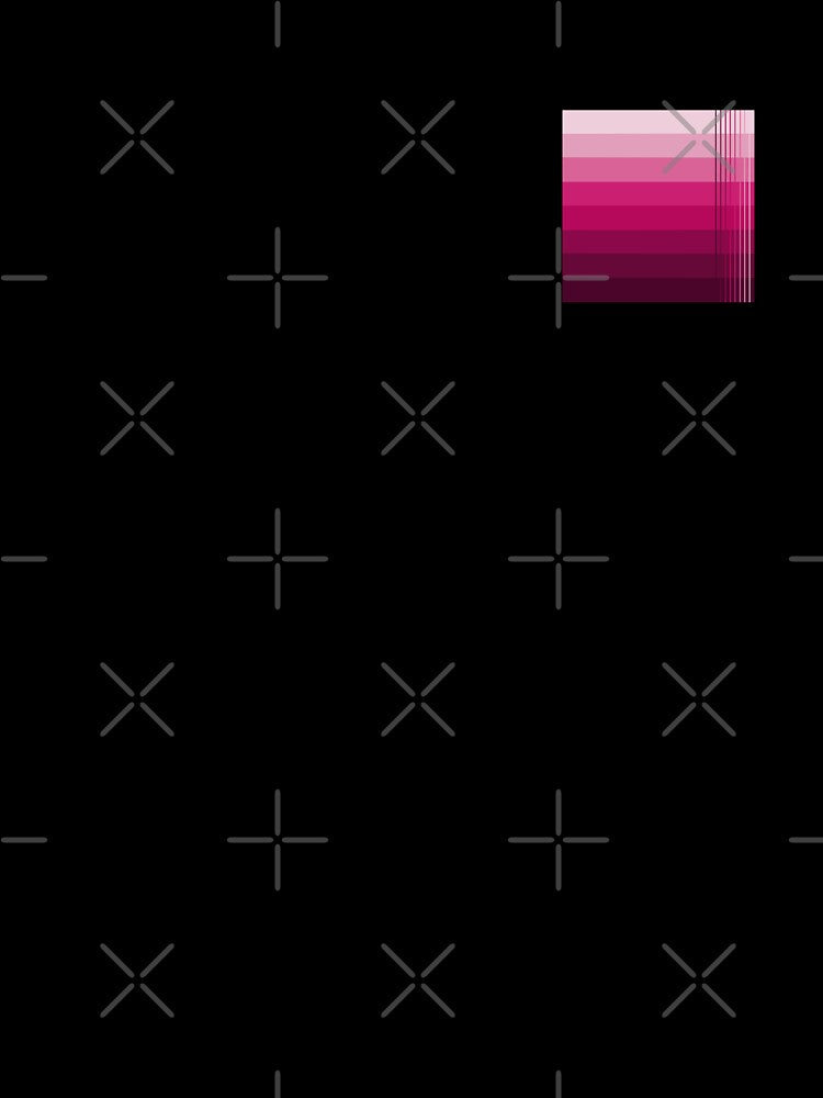 Simple design from shades of pink to dark crimson by Cherevan Unisex , , , Long Sleeve Tee