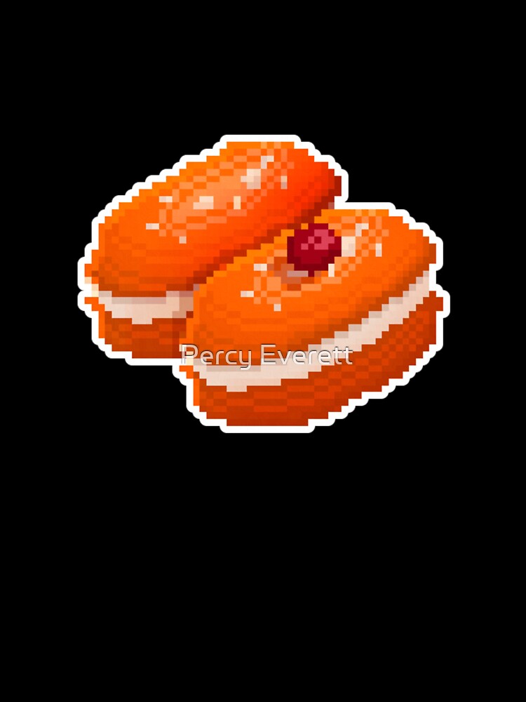 Pixel Art Macarons by Percy Everett Unisex , , , Long Sleeve Tee