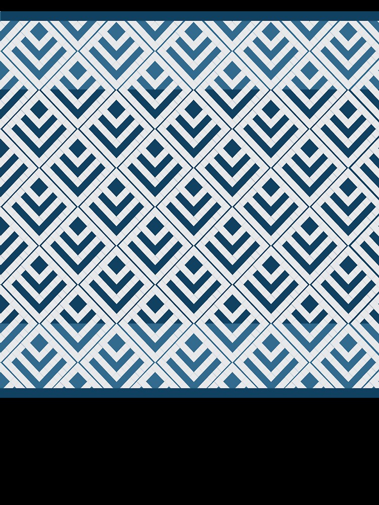 White and blue pixel art pattern featuring a clean, fresh, and calming aesthetic by Line-Aura