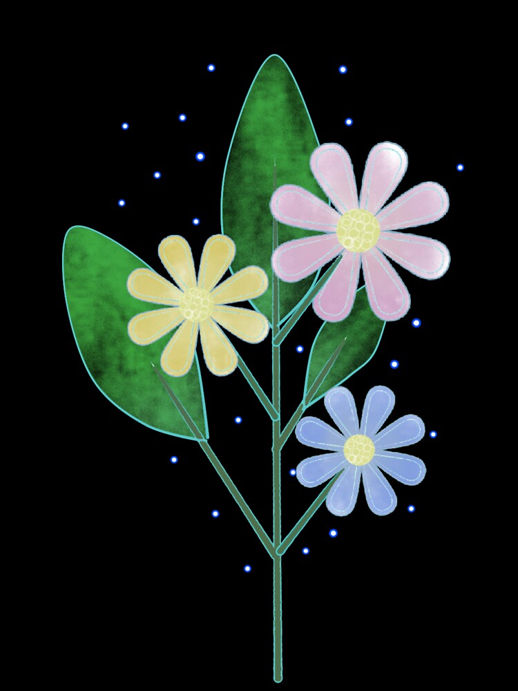 simple blossom by Adela80 Unisex , , , Long Sleeve Tee