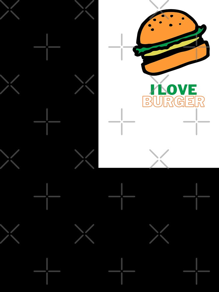 I love burger by Vimal Bamratkar Unisex , , , Long Sleeve Tee