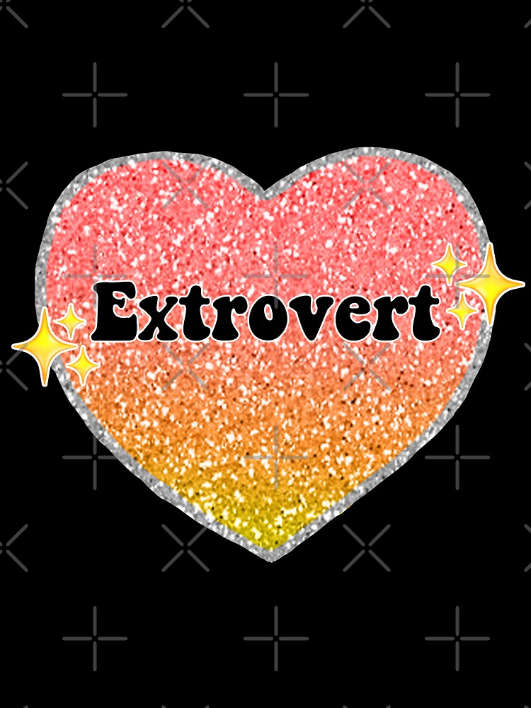 Extrovert ombre heart by Ellie Canhoto Unisex , , , Long Sleeve Tee