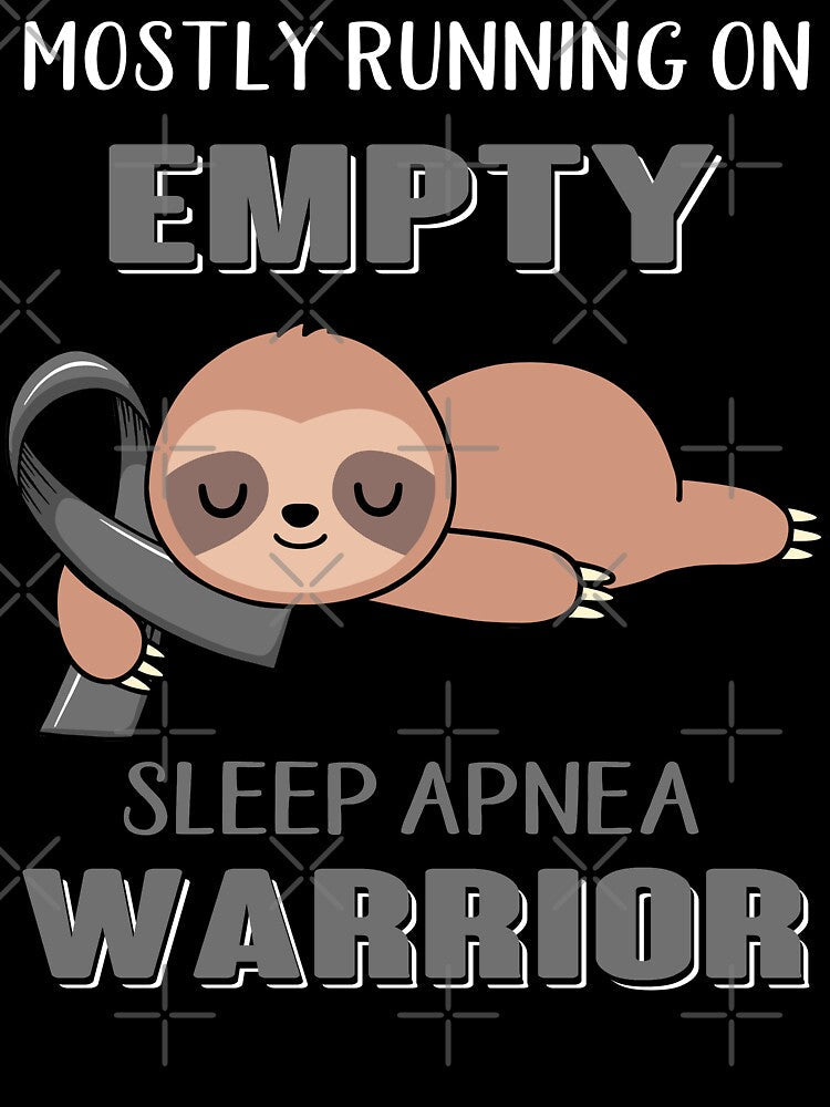 Mostly Running On Empty Sleep Apnea Warrior by Brad-FI Unisex , , , Long Sleeve Tee