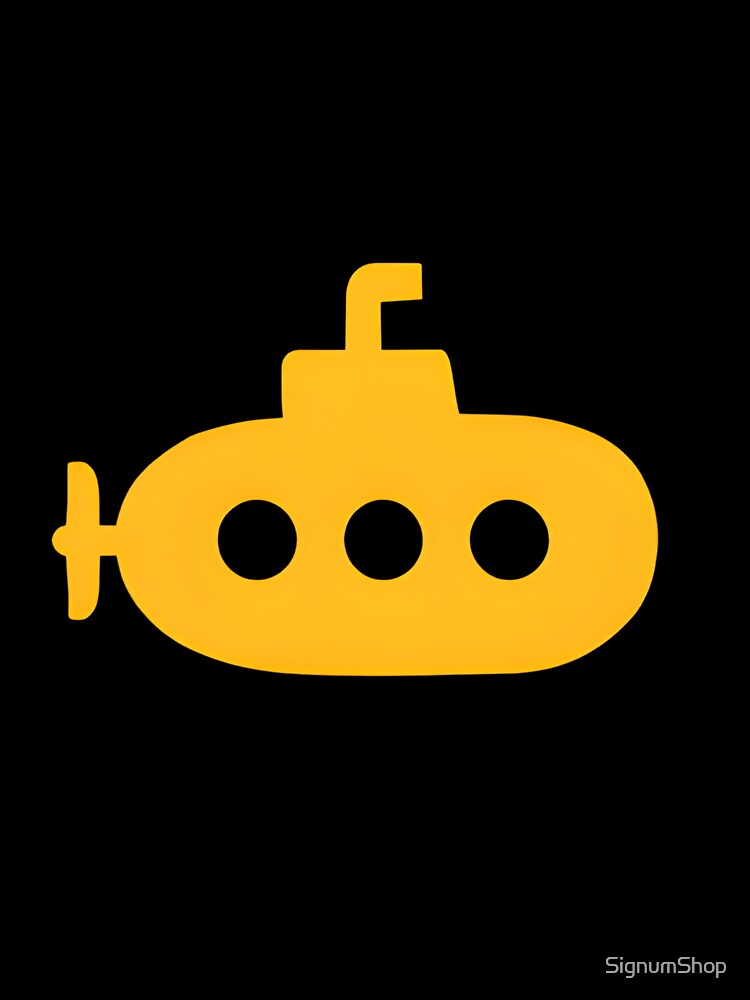 Yellow Submarine by SignumShop Unisex , , , Long Sleeve Tee