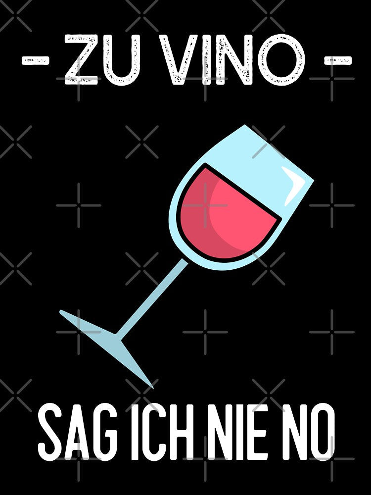 Zu vino sag ich nie no bf by max-art-lvl Unisex , , , Long Sleeve Tee