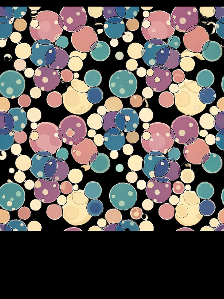 Rising Bubbles of Colorful Joy by joycrysstudio