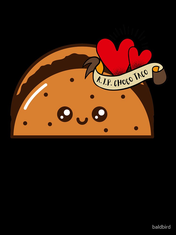 RIP Choco Taco by baldbird Unisex , , , Long Sleeve Tee