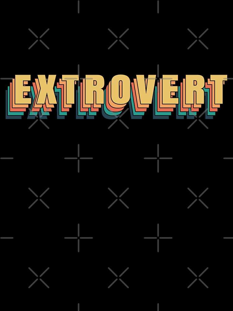 Sunset Extrovert Colorscheme by ASOE Unisex , , , Long Sleeve Tee