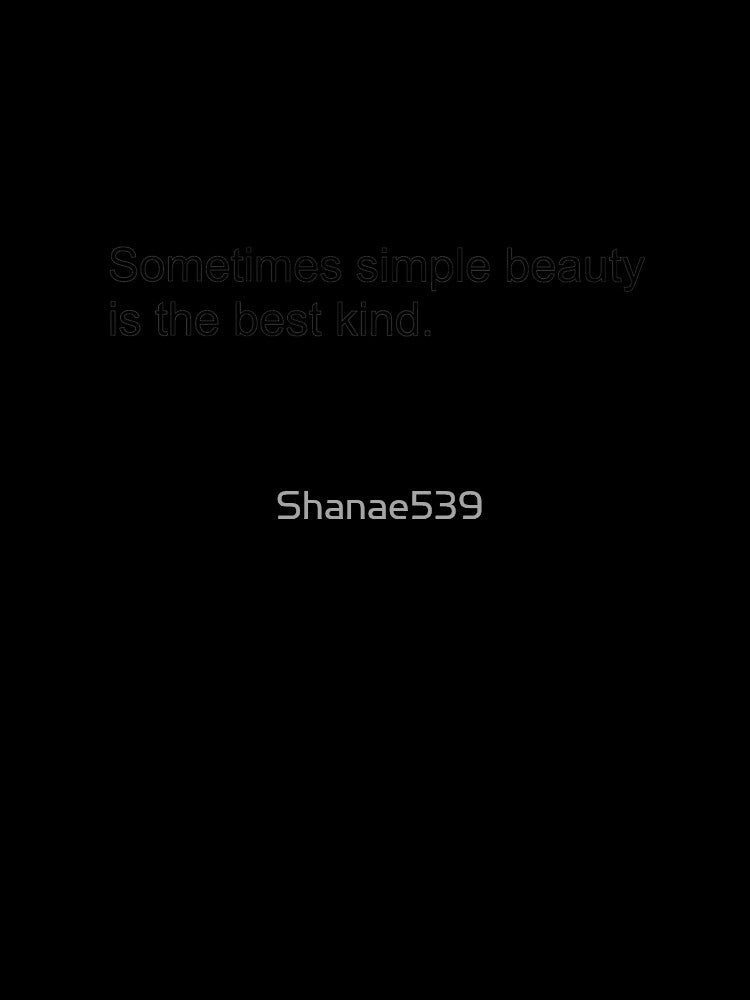 Simple Beauty by Old Soul Imagination Unisex , , , Long Sleeve Tee