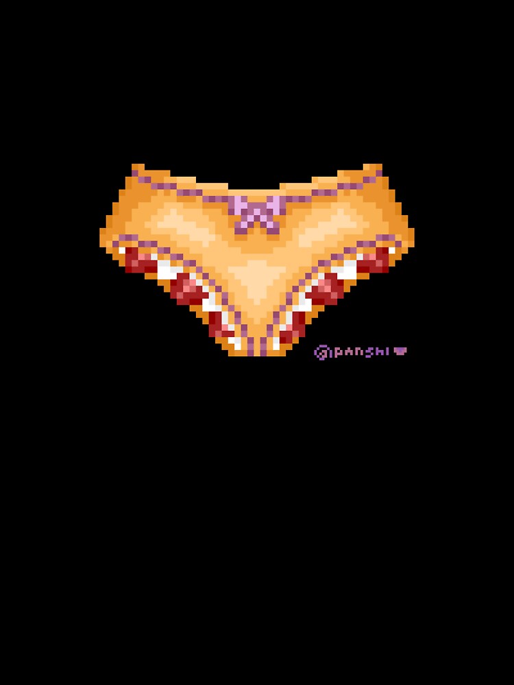 PANtsu — Pixel Art Kawaii Undies by panshi3799 Unisex , , , Long Sleeve Tee